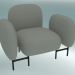 3d model Isole Modular Seat System (NN1, High Back Seat, Both Armrests) - preview