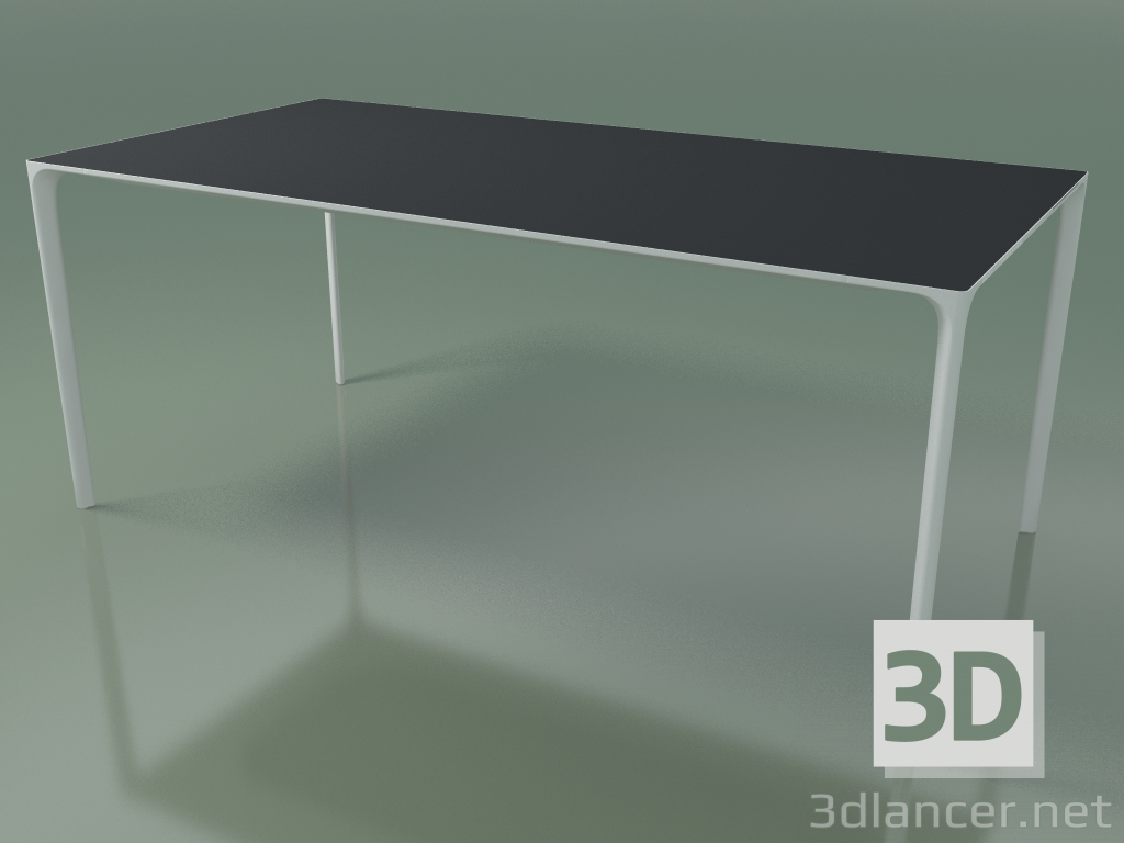 Modelo 3d Mesa retangular 0803 (H 74 - 90x180 cm, laminado Fenix F06, V12) - preview