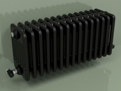 Radiator TESI 6 (H 300 15EL, Black - RAL 9005)