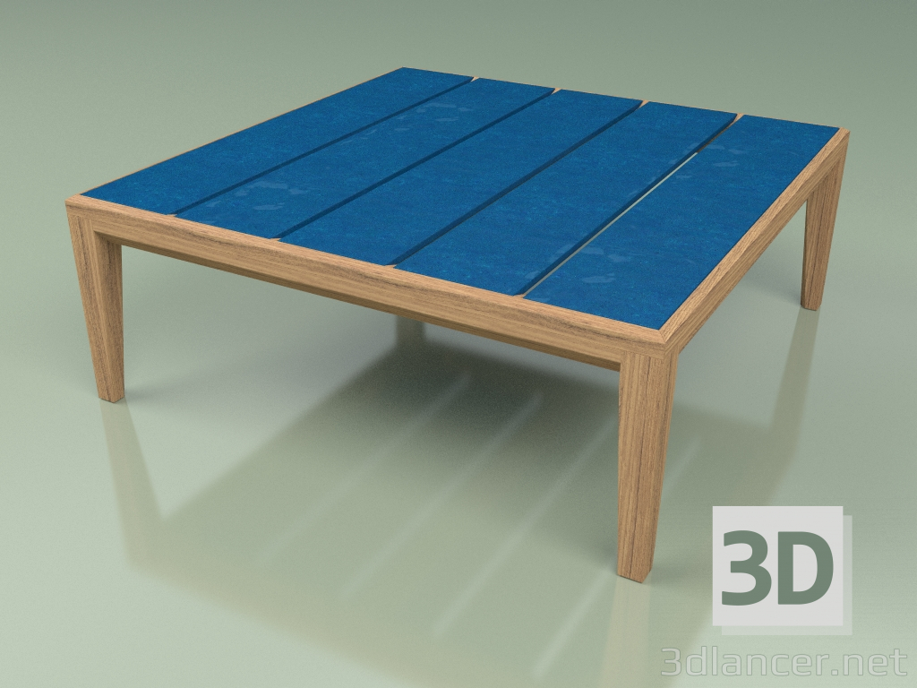 3D Modell Couchtisch 008 (Glasierter Gres-Saphir) - Vorschau