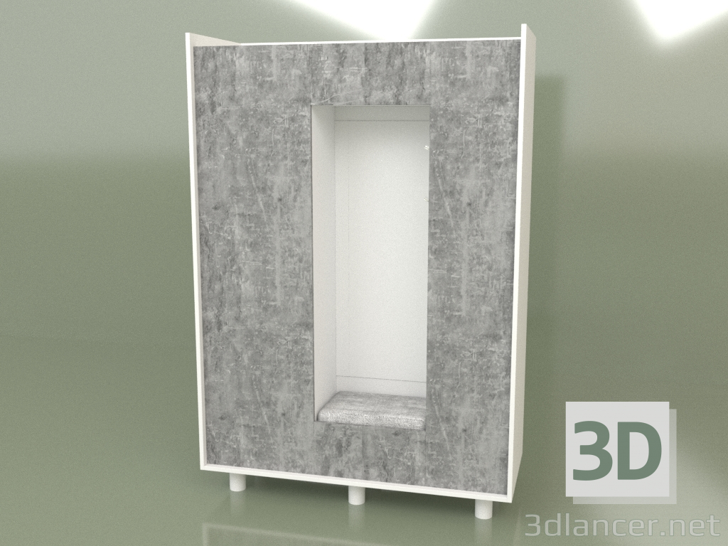 Modelo 3d Guarda-roupa no corredor (30142) - preview