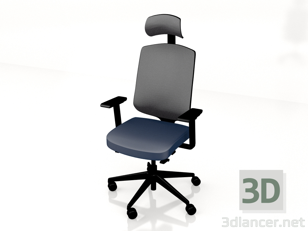 3d model Silla de oficina Sava - vista previa