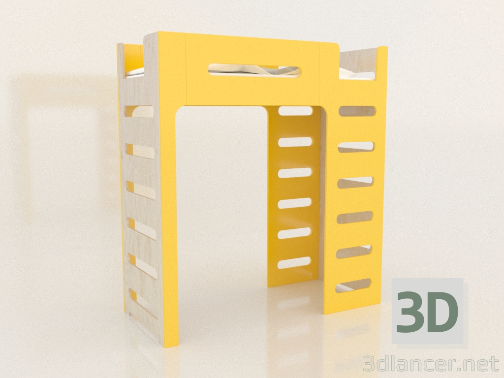 Modelo 3d Cama alta MOVE GR (FYMGR0) - preview