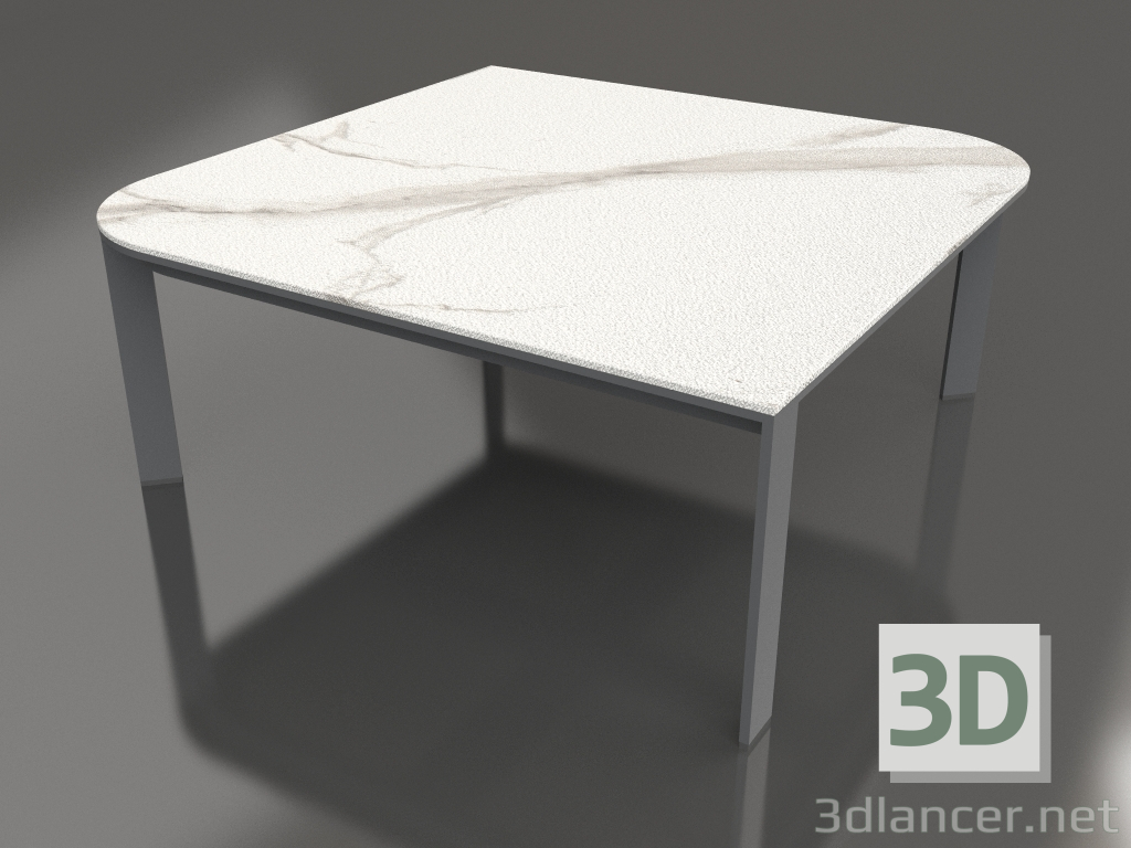 3d model Mesa de centro 90 (Antracita) - vista previa