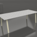 3d model Mesa de comedor 250 (Oro, DEKTON) - vista previa