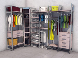 Wardrobe, dressing room