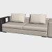 3D Modell Sofa Infiniti (mit Regalen 248h97) - Vorschau