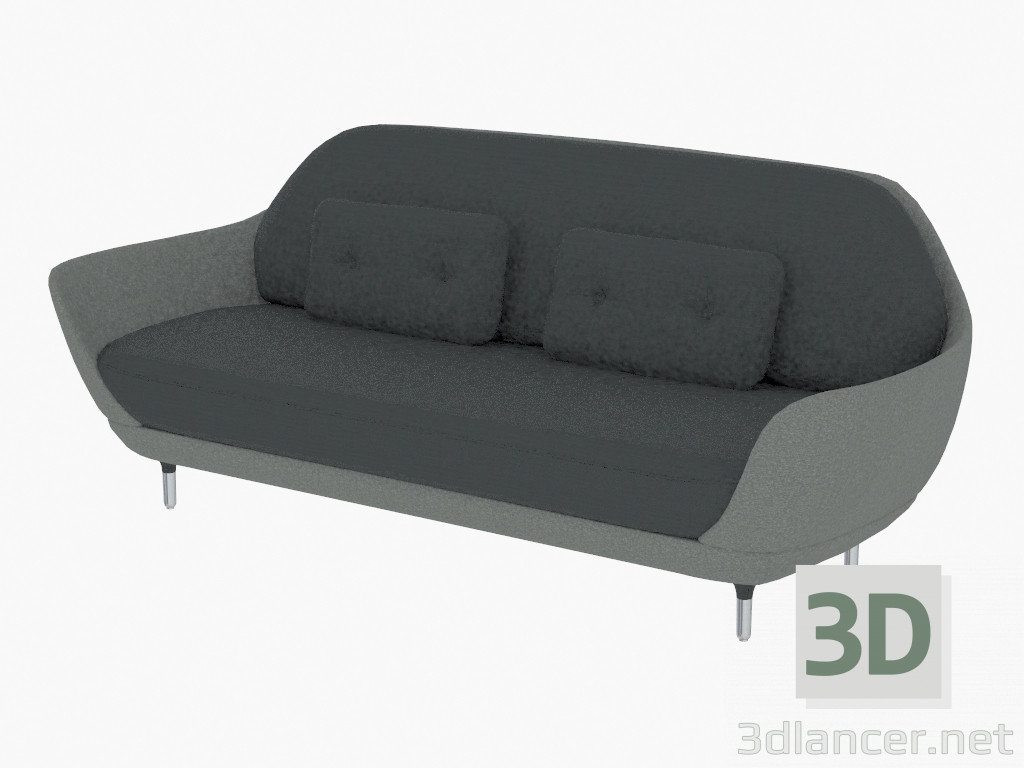 3d model Sofá doble Favn - vista previa