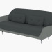 3D Modell Sofa Doppel Favn - Vorschau