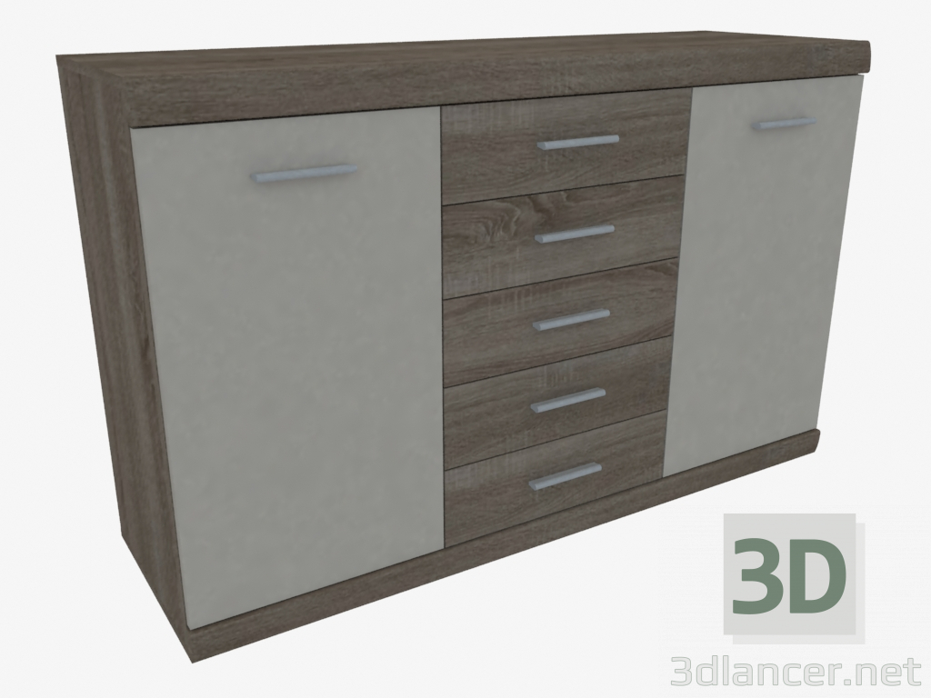 3d model Cómoda (TIPO 41) - vista previa