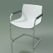 3d model Chair 2089 (on the console, with armrests, two-tone polypropylene) - preview