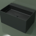 modello 3D Lavabo da appoggio (01UN42302, Deep Nocturne C38, L 72, P 48, H 36 cm) - anteprima