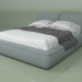 Modelo 3d Cama de casal Oeste 1,6 m - preview