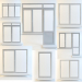 3d model Plastic windows - preview