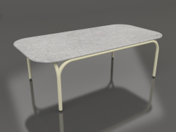 Coffee table (Gold, DEKTON Kreta)