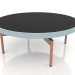 3d model Round coffee table Ø90x36 (Blue grey, DEKTON Domoos) - preview