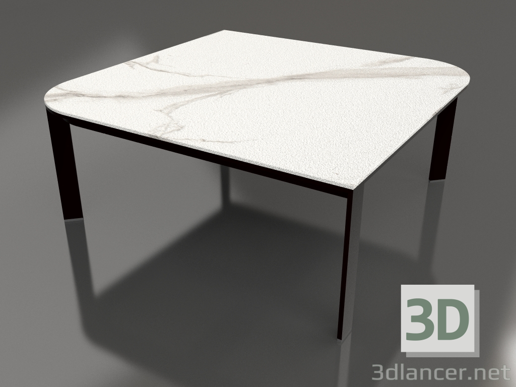 3d model Mesa de centro 90 (Negro) - vista previa