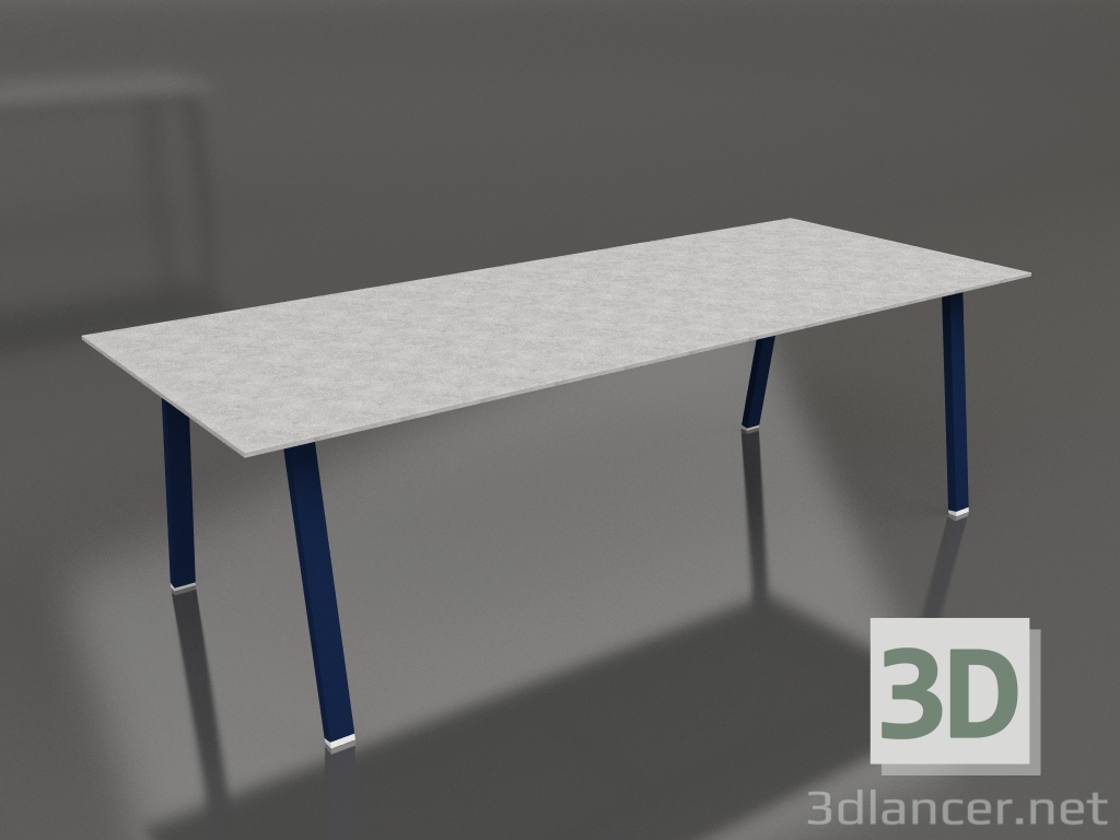 Modelo 3d Mesa de jantar 250 (azul noite, DEKTON) - preview