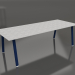 modèle 3D Table à manger 250 (Bleu nuit, DEKTON) - preview