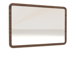 Дзеркало, обробка шпон горіх (110х75х2,4 см)