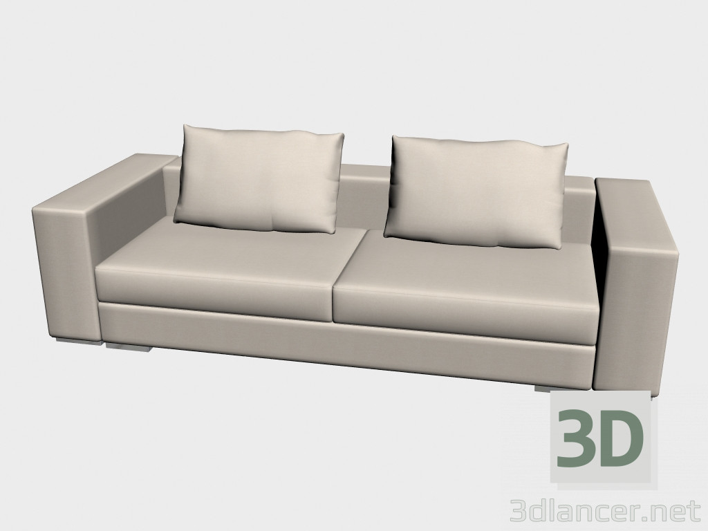 3d model Sofá Infiniti (248х97) - vista previa