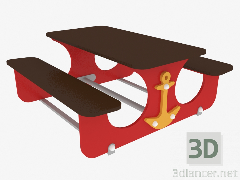 Modelo 3d Mesinha de café (5401) - preview