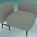 3d model Isole Modular Seat System (NN1, Low Back Seat, Right Armrest) - preview