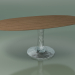 Modelo 3d Mesa de jantar oval (138, lacada natural) - preview