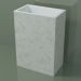 3d model Lavabo de pie (03R136101, Carrara M01, L 60, P 36, H 85 cm) - vista previa