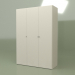 Modelo 3d Roupeiro 3 portas Lf 130 (Ash) - preview