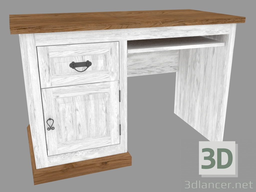 3d model Tocador (PRO.085.XX 121x79x59cm) - vista previa