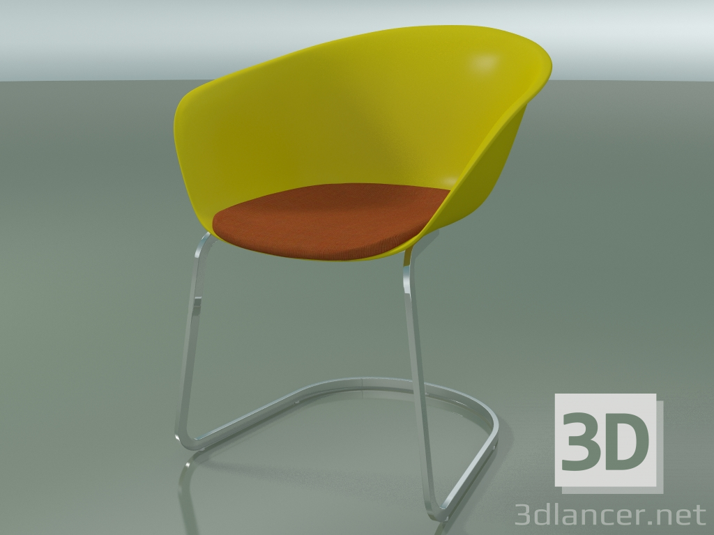 3d model Silla 4224 (en la consola, con un cojín en el asiento, PP0002) - vista previa