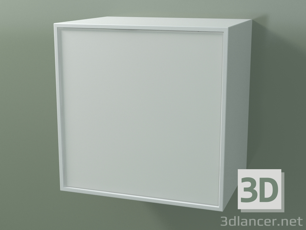 modello 3D Scatola (8AUACA03, Glacier White C01, HPL P01, L 48, P 36, H 48 cm) - anteprima