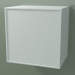 modello 3D Scatola (8AUACA03, Glacier White C01, HPL P01, L 48, P 36, H 48 cm) - anteprima