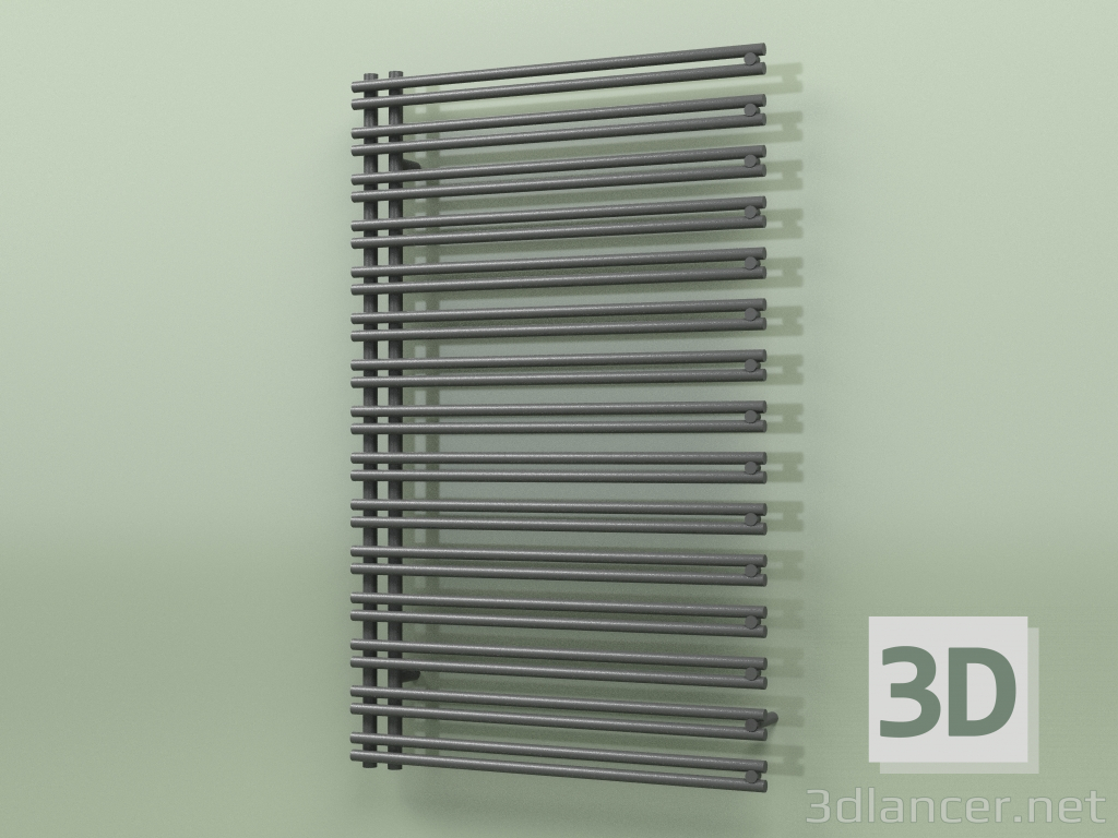 Modelo 3d Toalheiro aquecido - Ratea (1200 x 750, RAL - 9005) - preview