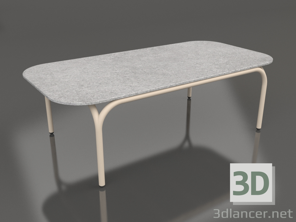 3D Modell Couchtisch (Sand, DEKTON Kreta) - Vorschau