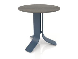 Mesa de centro Ø50 (azul cinza, DEKTON Radium)