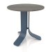 3d model Coffee table Ø50 (Grey blue, DEKTON Radium) - preview