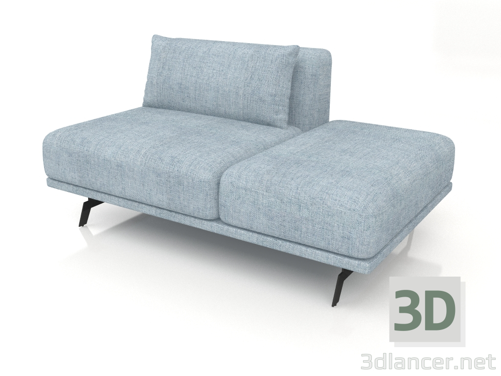 3d model Galaxy 5 sofa module - preview