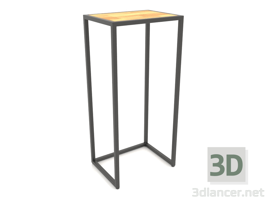 3D Modell Rechteckige Konsole (HOLZ, 40x30x86) - Vorschau