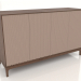 modello 3D Mobile TV FARGO con frontali fresati 1600x500x950 mm (beige, rovere tabacco, opzione 2) - anteprima