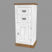 3d model Chest 1D2S (PRO.040.XX 55x118x42cm) - preview