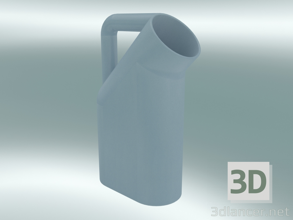 3d модель Графин Tub Jug (Pale Blue) – превью