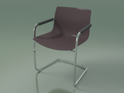 Chaise 2089 (sur la console, avec accoudoirs, polypropylène PO00404)