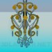 Modelo 3d Candelabro - preview