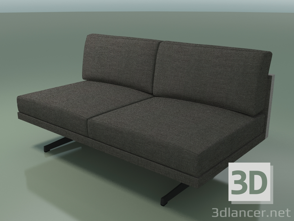 3d model Central module 5232 (H-legs, two-tone padding) - preview