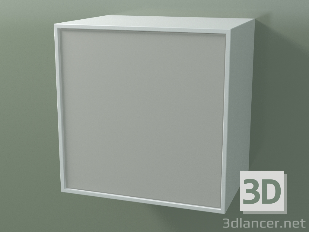 modello 3D Scatola (8AUACA03, Glacier White C01, HPL P02, L 48, P 36, H 48 cm) - anteprima