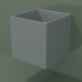 3d model Lavabo de pared (02UN12101, Silver Grey C35, L 36, P 36, H 36 cm) - vista previa