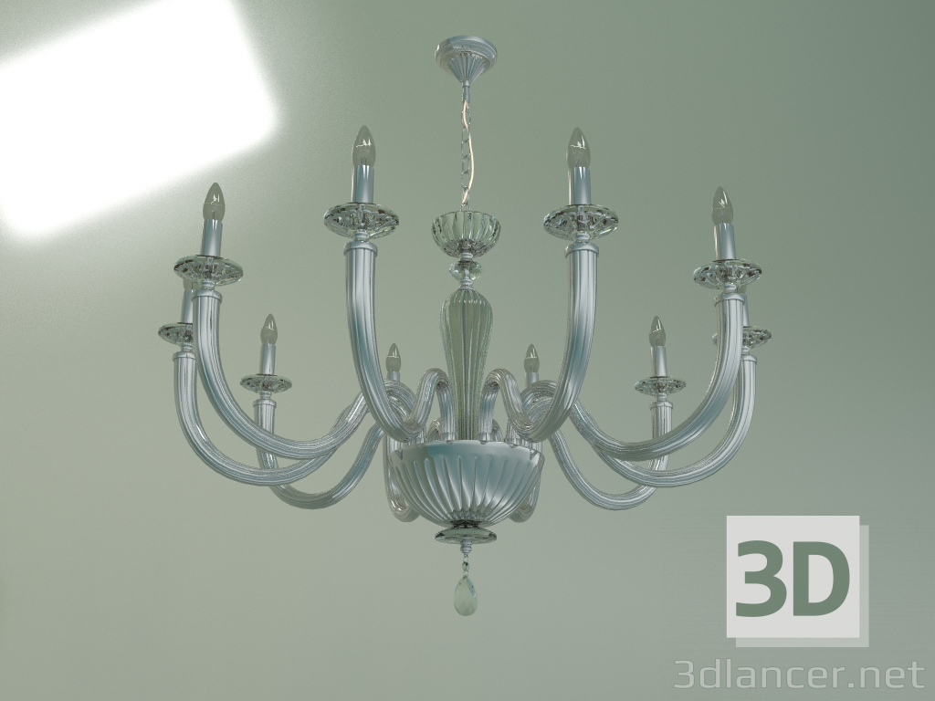 modèle 3D Lustre suspendu Olenna 338-10 Strotskis Smart - preview