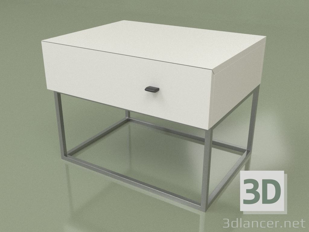 3d model Mesita de noche Lf 200 (Blanco) - vista previa